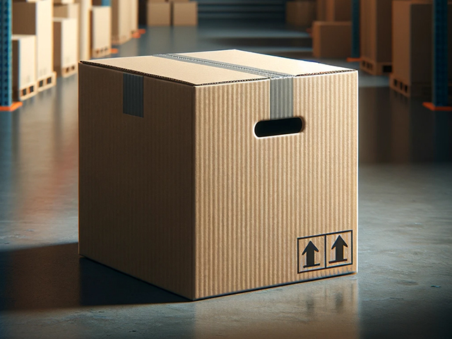 Classic Large Paper Moving Box with Handles