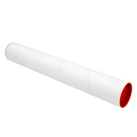 Eco-friendly Australia White Cardboard Mailing Tube with Caps