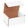 Easy Assembly White Cardboard Diecut Mailing Box